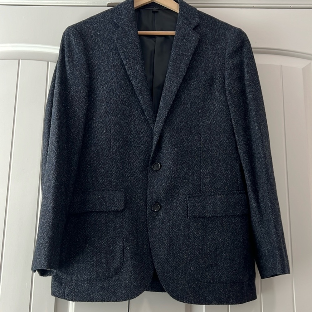 J. Crew Ludlow Slim-fit wool-cotton blazer